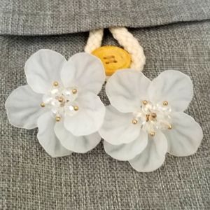 Flower earrings